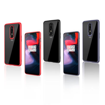 Hybrid Tpu Pc Cell Phone Case For Oneplus 6 Slim Back Cover