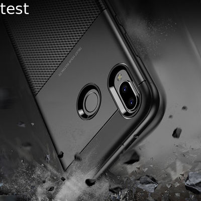 PC silicone hybrid case for Huawei P20 lite case