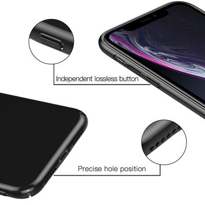 OEM Customized Glass  PC 2  in 1 Hybrid Phone Case For IPhone  XR