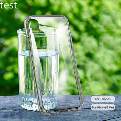 Scratch proof Clear Crystal Transparent Acrylic Phone Case for iPhone XR XS