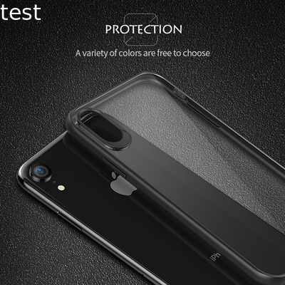 2018 Crystal Transparent Clear Case Mobile Phone Cover For iPhone XR XS Case