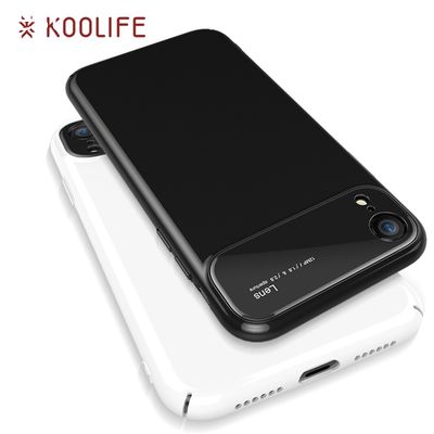 Shockproof Glass PC Hard Back Case For Iphone Xs Xsmax Xr Cover