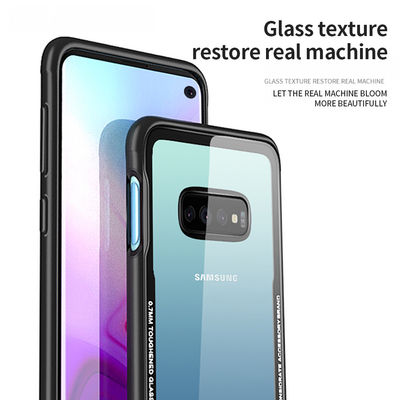 Good Quality Shockproof Tempered Glass Back Case For Samsung Galaxy S10 Plus