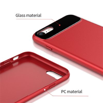phone case for iPhone 78 case glass black plastic