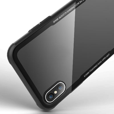 Hot Selling Tempered Glass Back Cover Phone Case For Iphone X Case