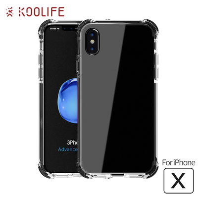 New products Shock proof 360 degrees Protective Silicon Cover phone Case for iphone X case