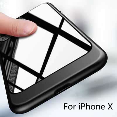 New arrivals 2018 ladies mobile cover silicone phone case 2 in 1 cell phone case for iPhone X