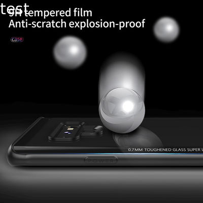 Tempered glass back cover case for Samsung Galaxy Note 9