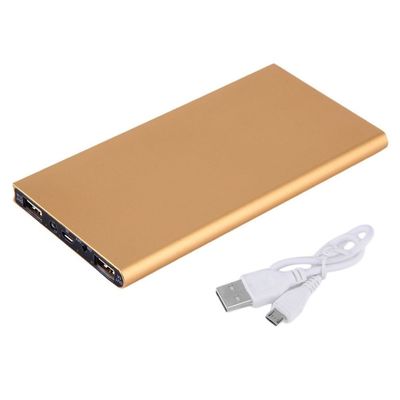 Power Bank 10000mah Portable Charger With 2 Outputs, Large Capacity External Battery For Earphone