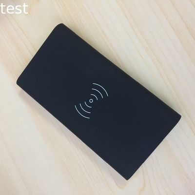 Factory 2 ports Portable with wireless receiver QI wireless power bank 10000mah