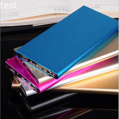 Custom logo portable Power Banks 10000MA Slim Power Bank for mobile phone