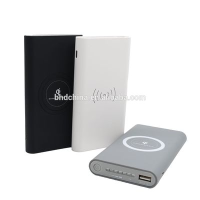 Newest Qi wireless power bank 10000mAh power banks with wireless charging