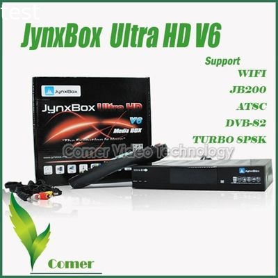 Satellite Receiver Jynxbox V6 Ultra Hd With Wifi Doogle And JB200 Module Inside
