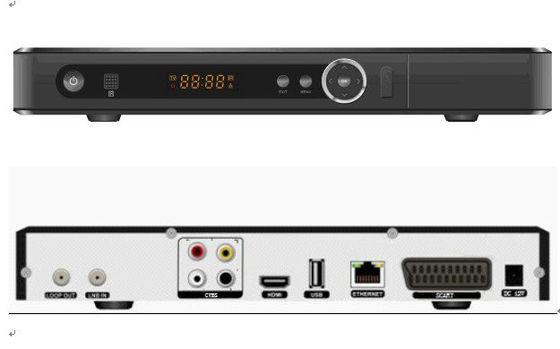 Digital Terrestrial Receiver HD T2 Satellite TV Receivers with Parental lock function