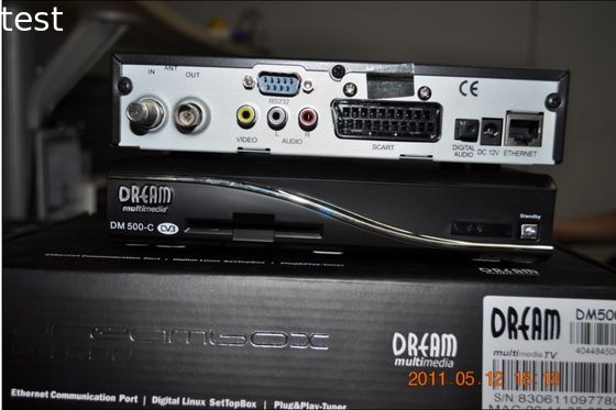 Dreambox 500 dm500c DVB C Digital Cable Receiver Linux OS Smart Card Reader Set Top Box