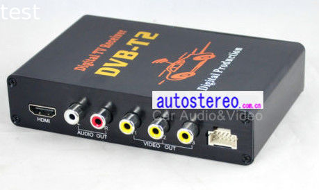 Auto DVB-T DVB-T2 digital TV Tuner Freeview Reveiver Box MPEG-2 Aerial Stereo