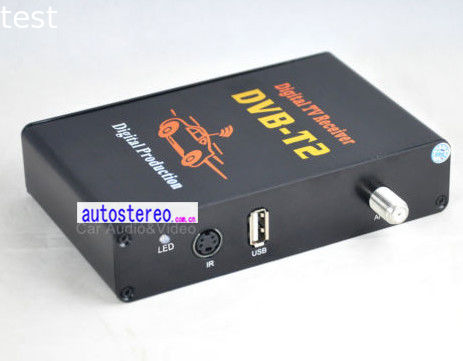 Auto DVB-T DVB-T2 digital TV Tuner Freeview Reveiver Box MPEG-2 Aerial Stereo