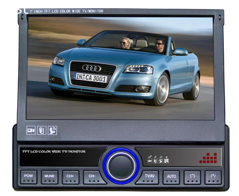 7 Inch Single Din Car Stereo Multimedia Player System With ISDB-T / DVB-T