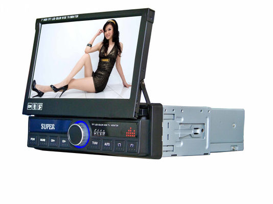 7 Inch Single Din Car Stereo Multimedia Player System With ISDB-T / DVB-T