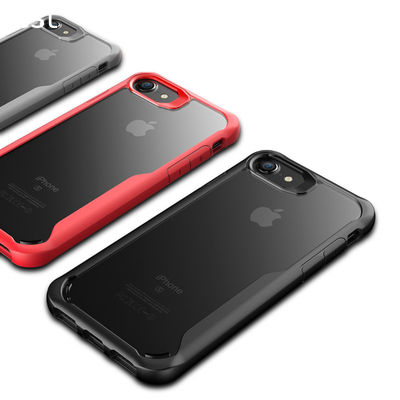 Clear For Iphone 8 Case Tpu Pc Clear Shockproof