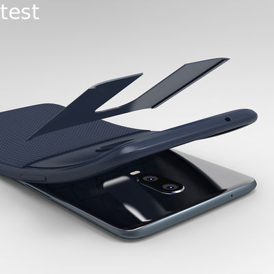 Silicone PC armor case cover for oneplus 6 case