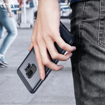 shockproof PC silicone phone case for Samsung Galaxy S9