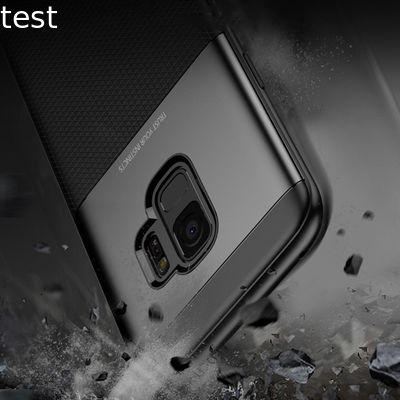 shockproof PC silicone phone case for Samsung Galaxy S9
