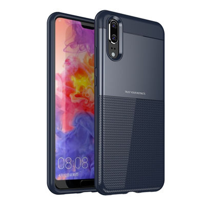 PC silicone hybrid case for Huawei P20 case