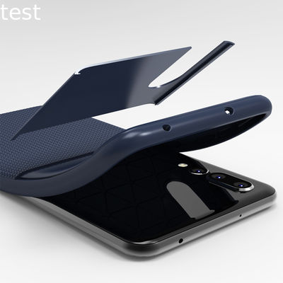 PC silicone hybrid case for Huawei P20 pro case