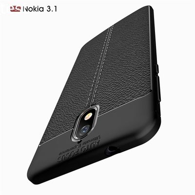 TPU Lichee Pattern Mobile Phone Case Back Cover For Nokia 3.1