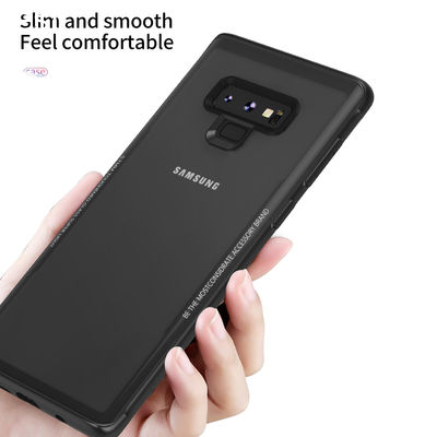 Custom Tempered Glass Phone Cases With TPU Bumper For Note 9 Protective Cover