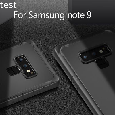 Clear Hard Back Cover Hybrid TPU Bumper Phone Case For Samsung Galaxy Note 9