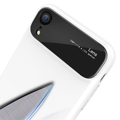 OEM Customized Glass  PC 2  in 1 Hybrid Phone Case For IPhone  XR