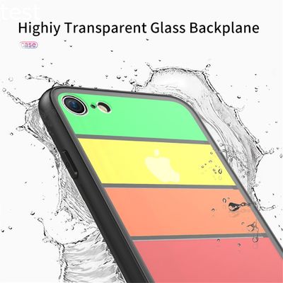 Fashion Rainbow Colorful Case For iphone 7 8  Phone Cover