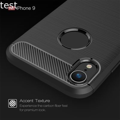 Newest Model Phone Case Silicone Carbon Fiber Cover For IPhone XS XSMAX XR Case