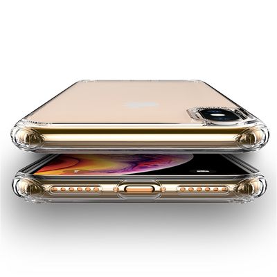 Stronger Shockproof TPU Armor Phone Case For IPhone Xs Clear Case