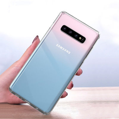 S10 clear PC+TPU phone case cover, for samsung galaxy S10 transparent case