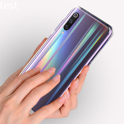 Hot Selling Products Laser Light Glass Phone Case For xiaomi mi 9 Cell Phone Cases