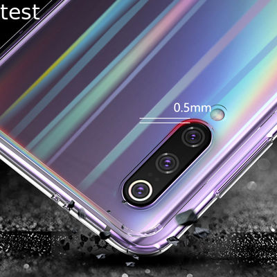 Hot Selling Products Laser Light Glass Phone Case For xiaomi mi 9 Cell Phone Cases