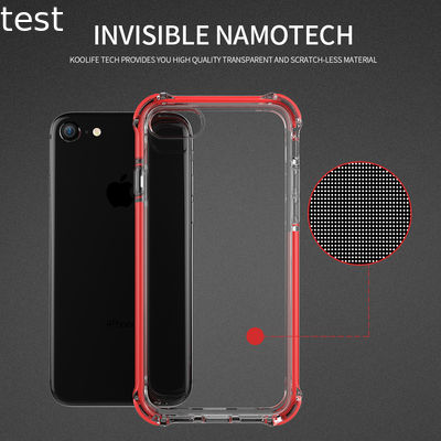 New products shock proof Luxury mobile phone TPU clear hybrid case For iPhone 7 Case