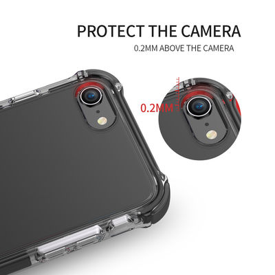 Mobile accessories Soft TPU PC 2 in 1 case for iPhone 8 plus clear case