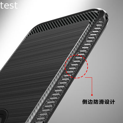 Hot selling silicone case phone cover carbon fiber case for iPhone 8 plus case