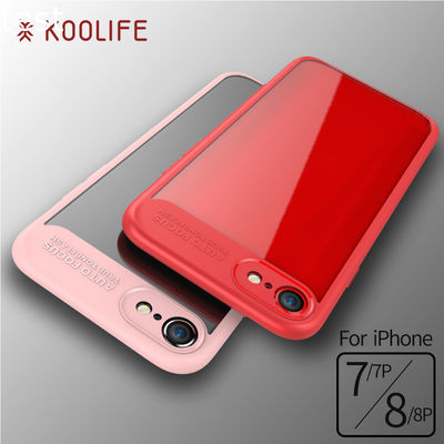mobile accessories TPU PC case phone cover for iPhone 8 plus protective case