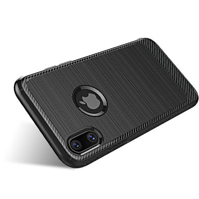 New products TPU case carbon fiber phone case for iPhone X case cover