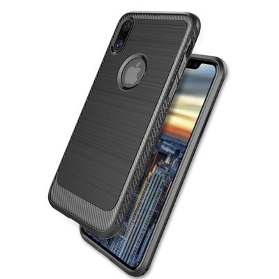 New products TPU case carbon fiber phone case for iPhone X case cover