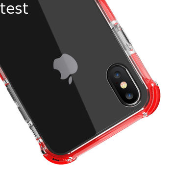 New products shock proof mobile phone PC TPU crystal clear case For Iphone X Case