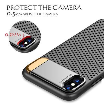 Kickstand case for iPhone X PC phone case