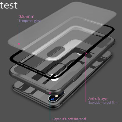 Clear Soft Transparent Case For iPhone x case