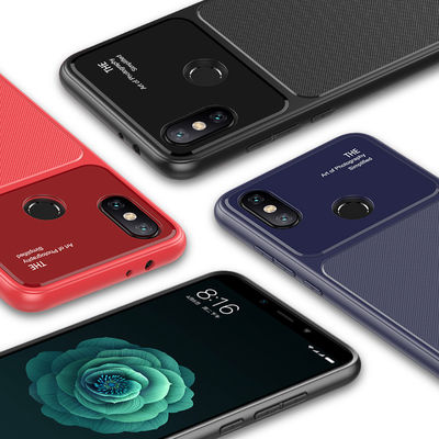 TPU back glass phone case for xiaomi 6x case