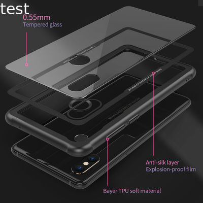 smartphone glass case cover for Xiaomi Mi Mix 2s